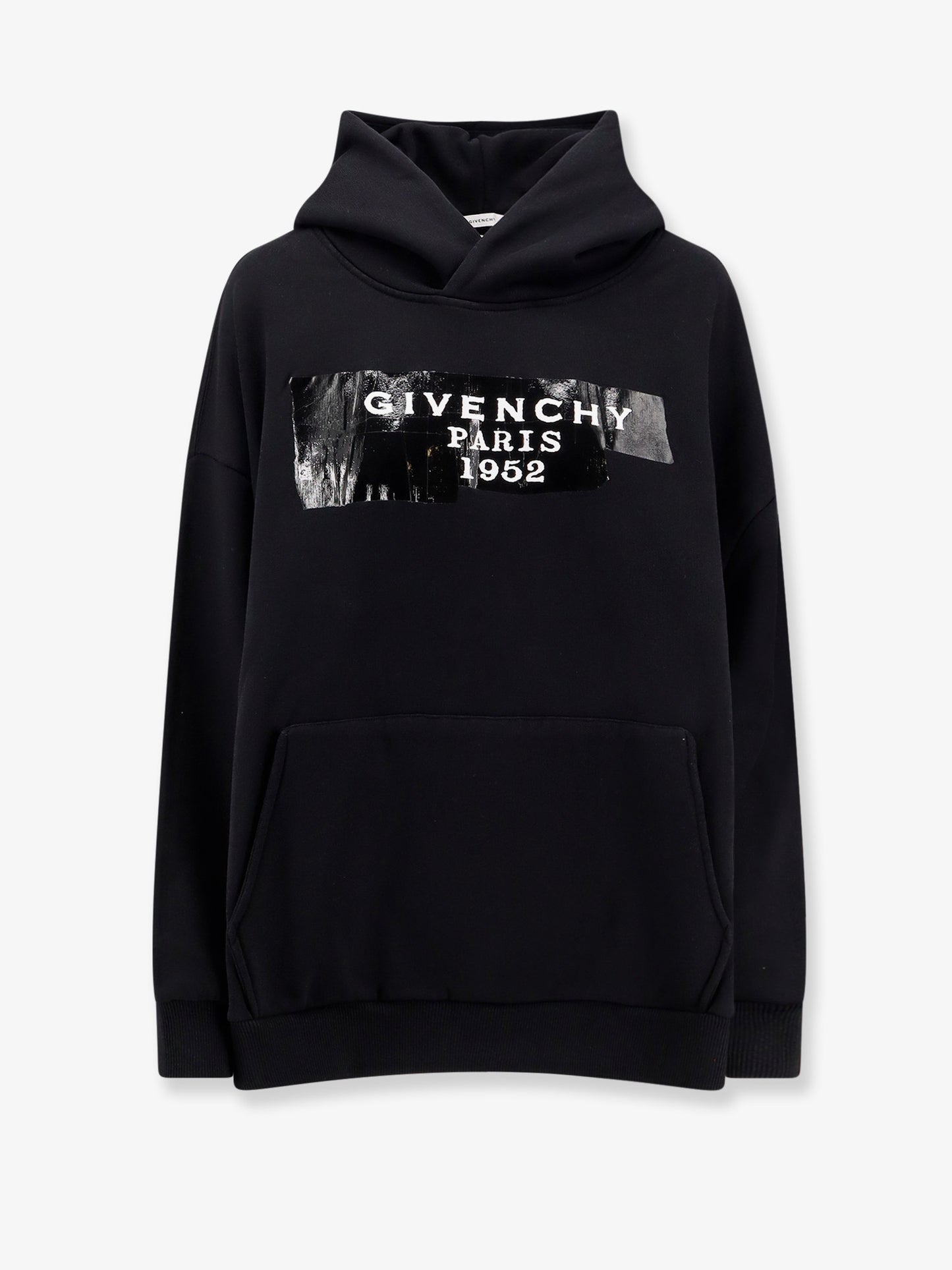 Cotton hooded sweatshirt