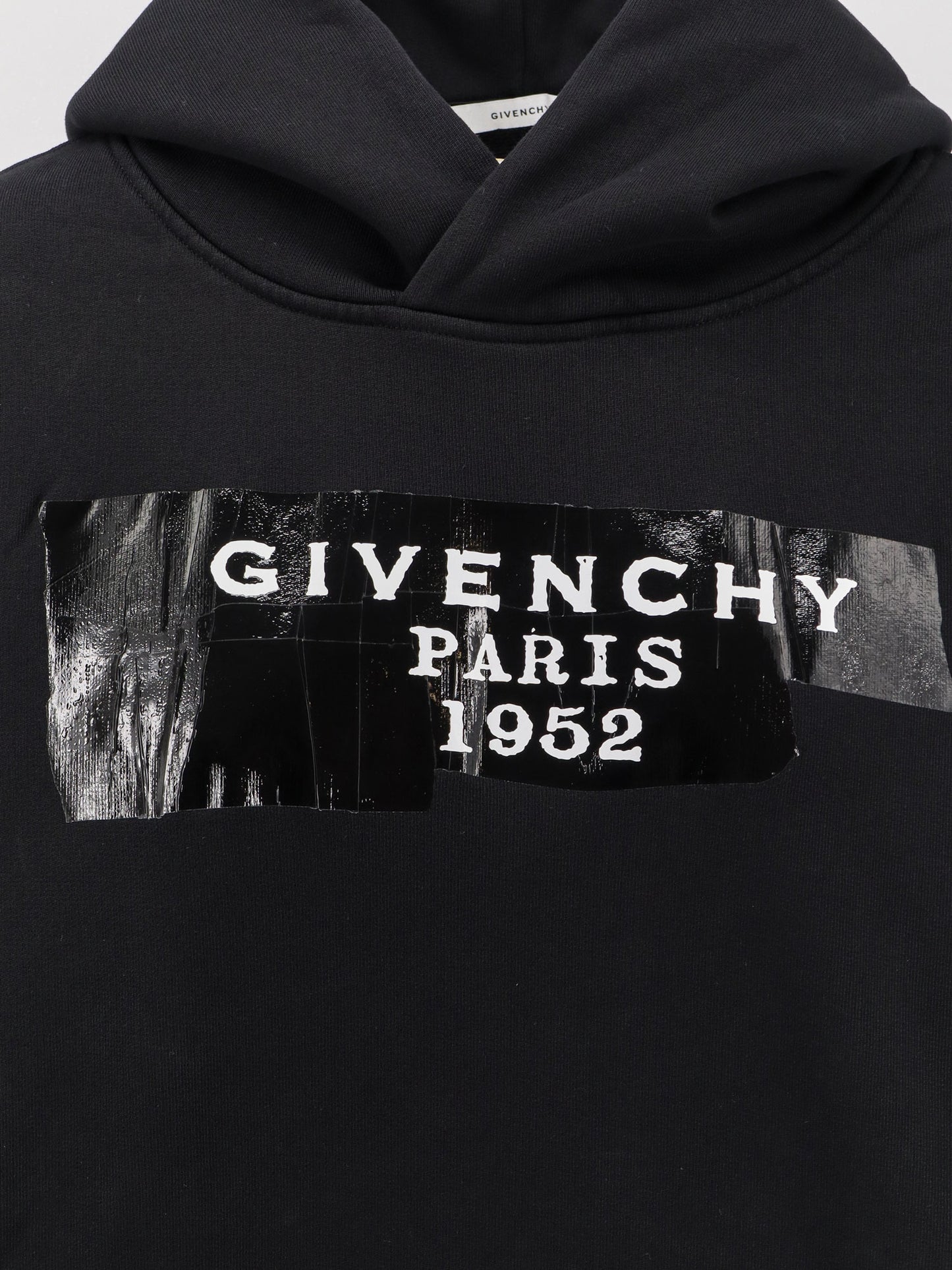 Cotton hooded sweatshirt