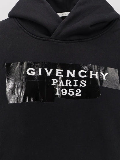 Cotton hooded sweatshirt thumbnail