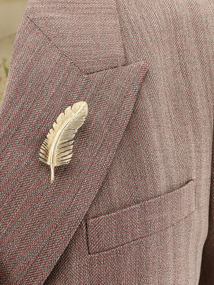 Diva herringbone virgin wool blazer thumbnail