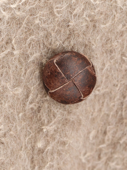 Wrinkled virgin wool blend coat thumbnail