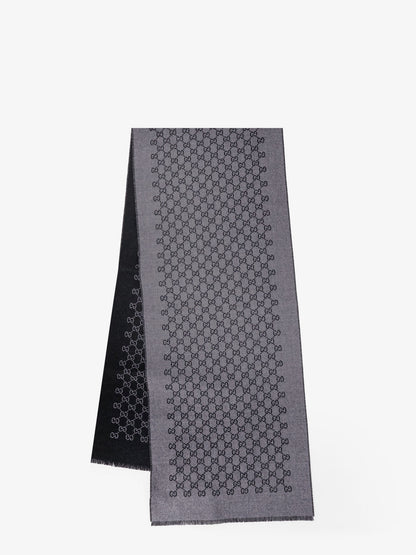 Reversible jacquard wool scarf thumbnail