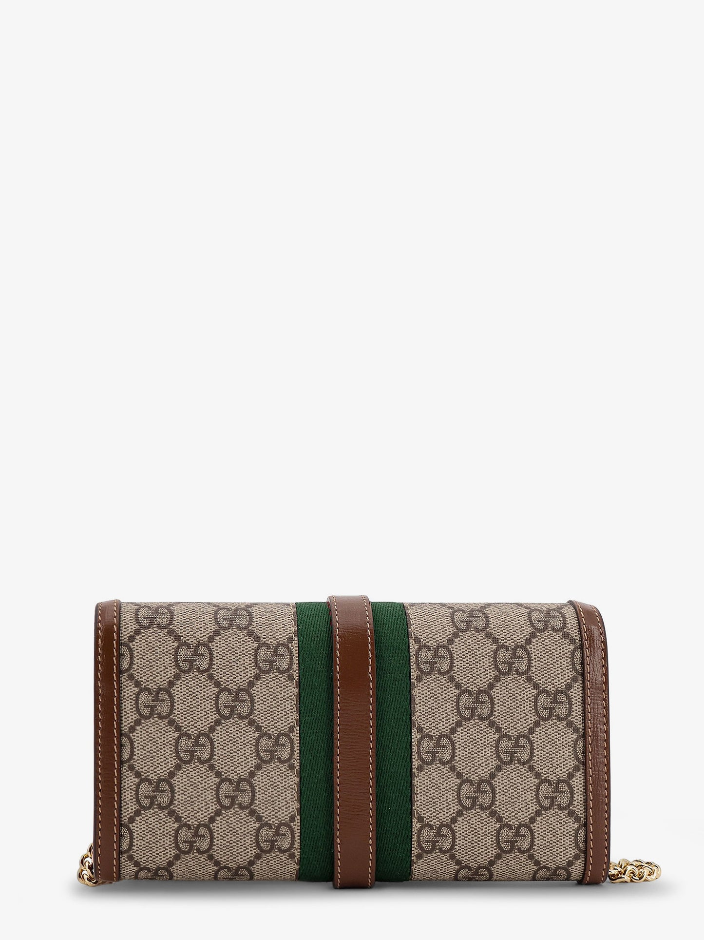 Jackie 1961 GG Supreme fabric and leather wallet with shoulder strap