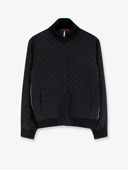 Viscose blend sweatshirt with all-over GG motif thumbnail