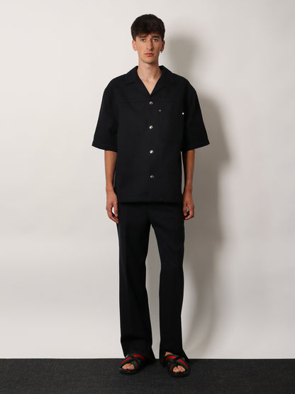 GG Jacquard cotton shirt thumbnail