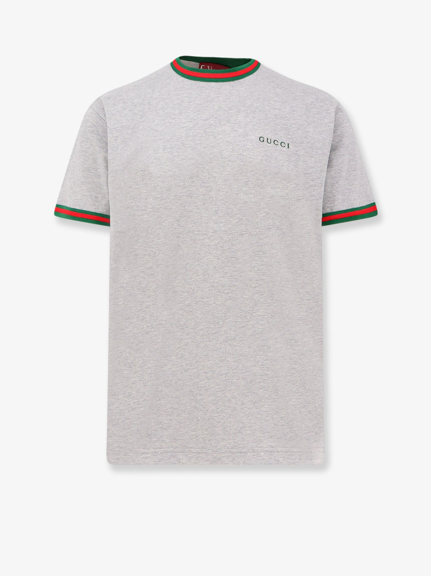 T-shirt in cotone con dettaglio Web  