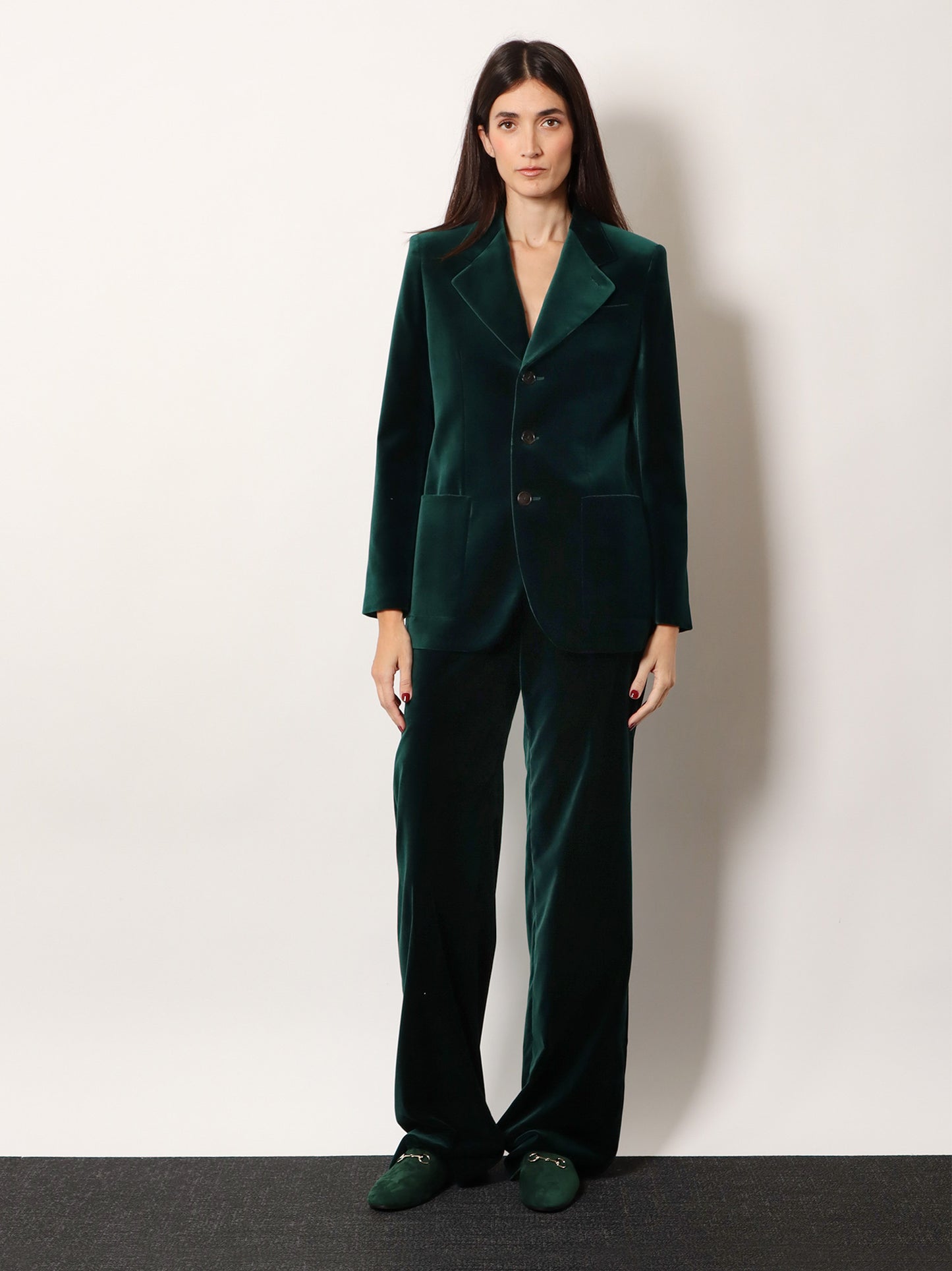 Velvet blazer
