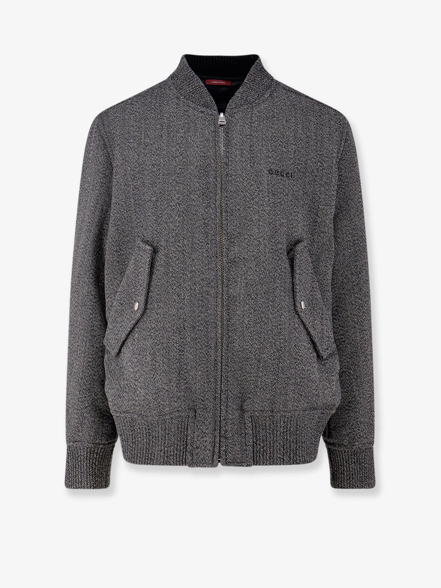 Giubbino Reversibile in lana e nylon