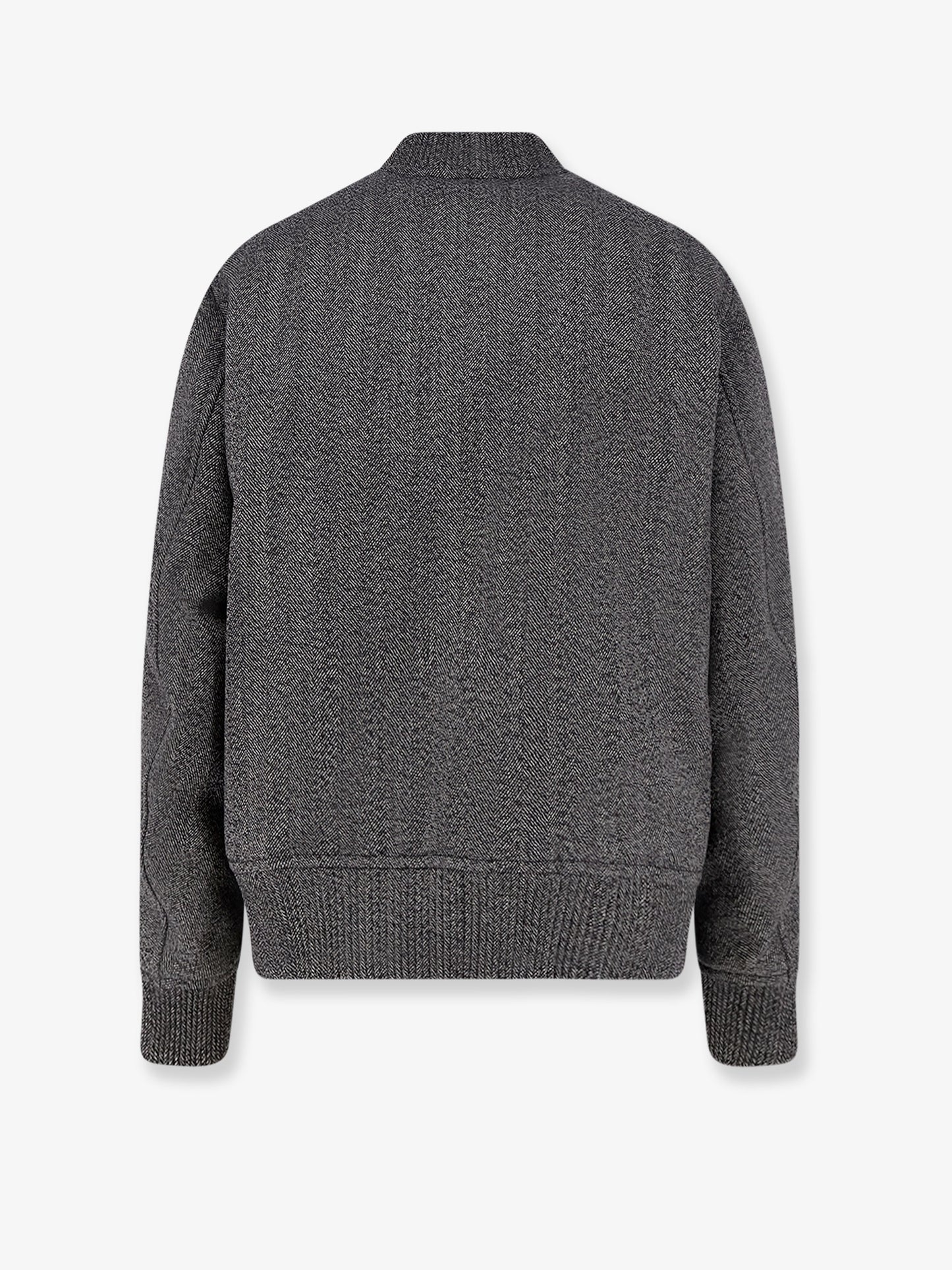 Giubbino Reversibile in lana e nylon
