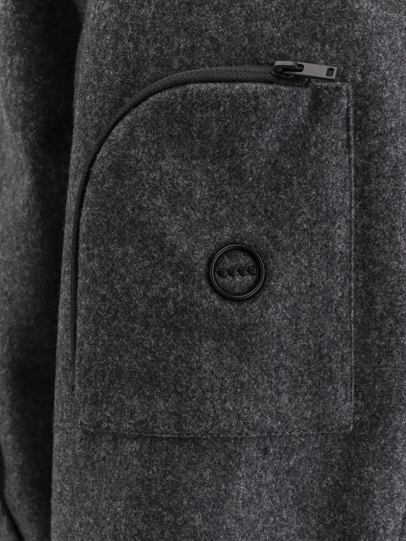 Grottaverde virgin wool blend coat