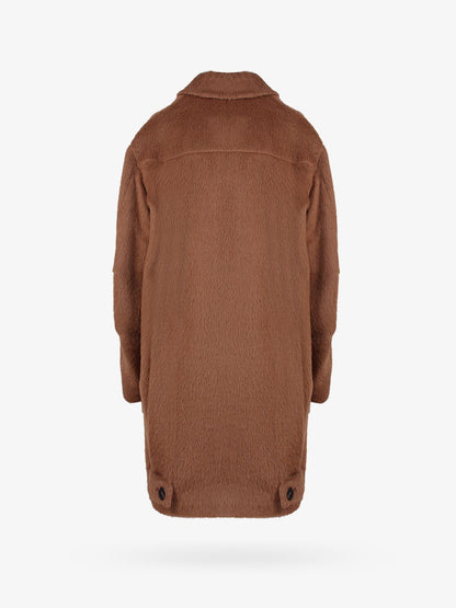 Cappotto in alpaca e lana vergine con zip thumbnail