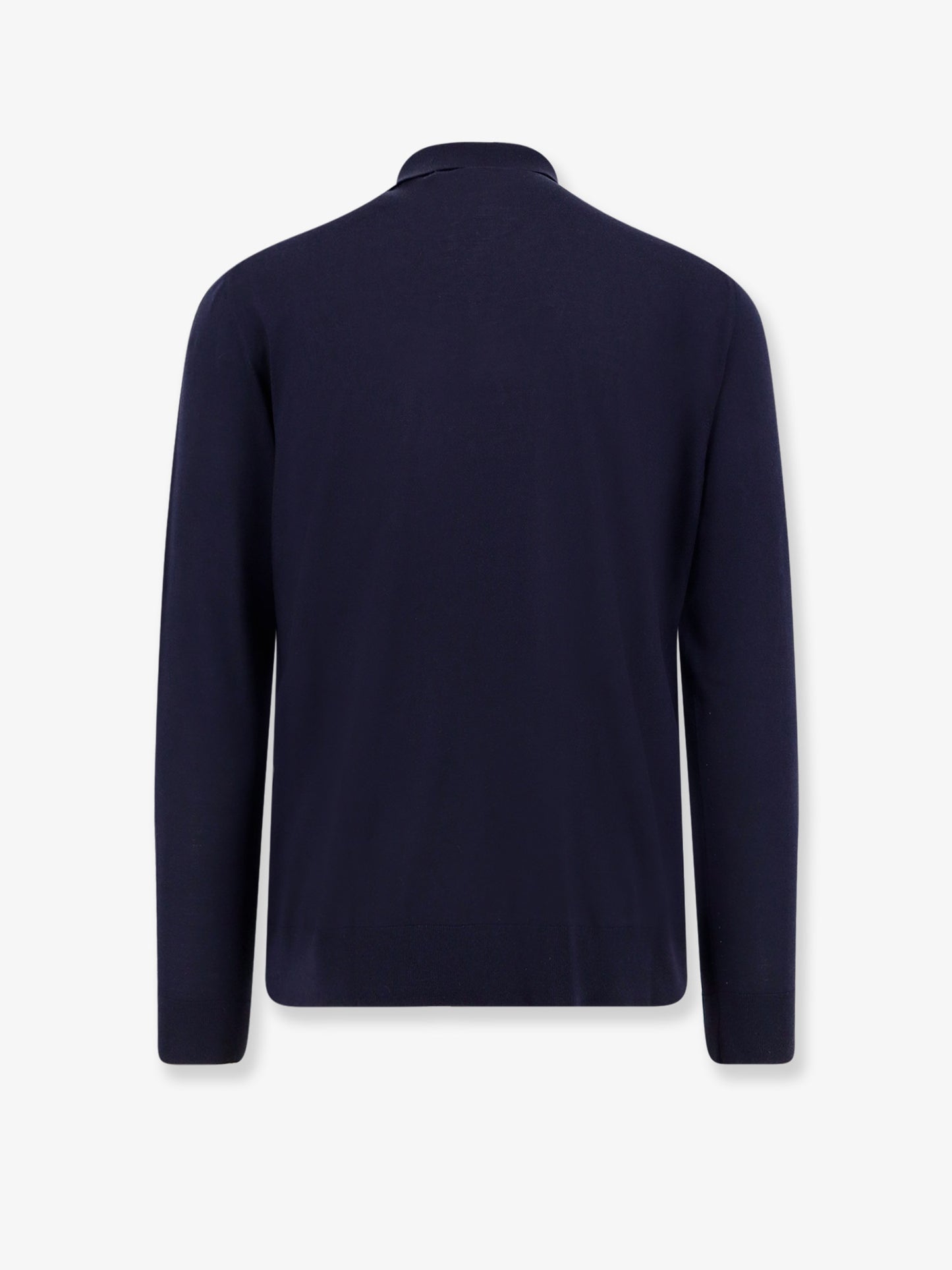 Wool polo shirt
