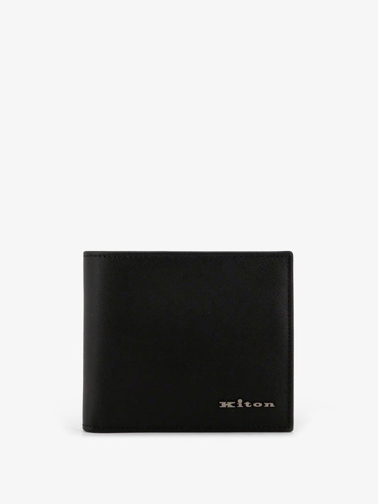 Bifold leather wallet