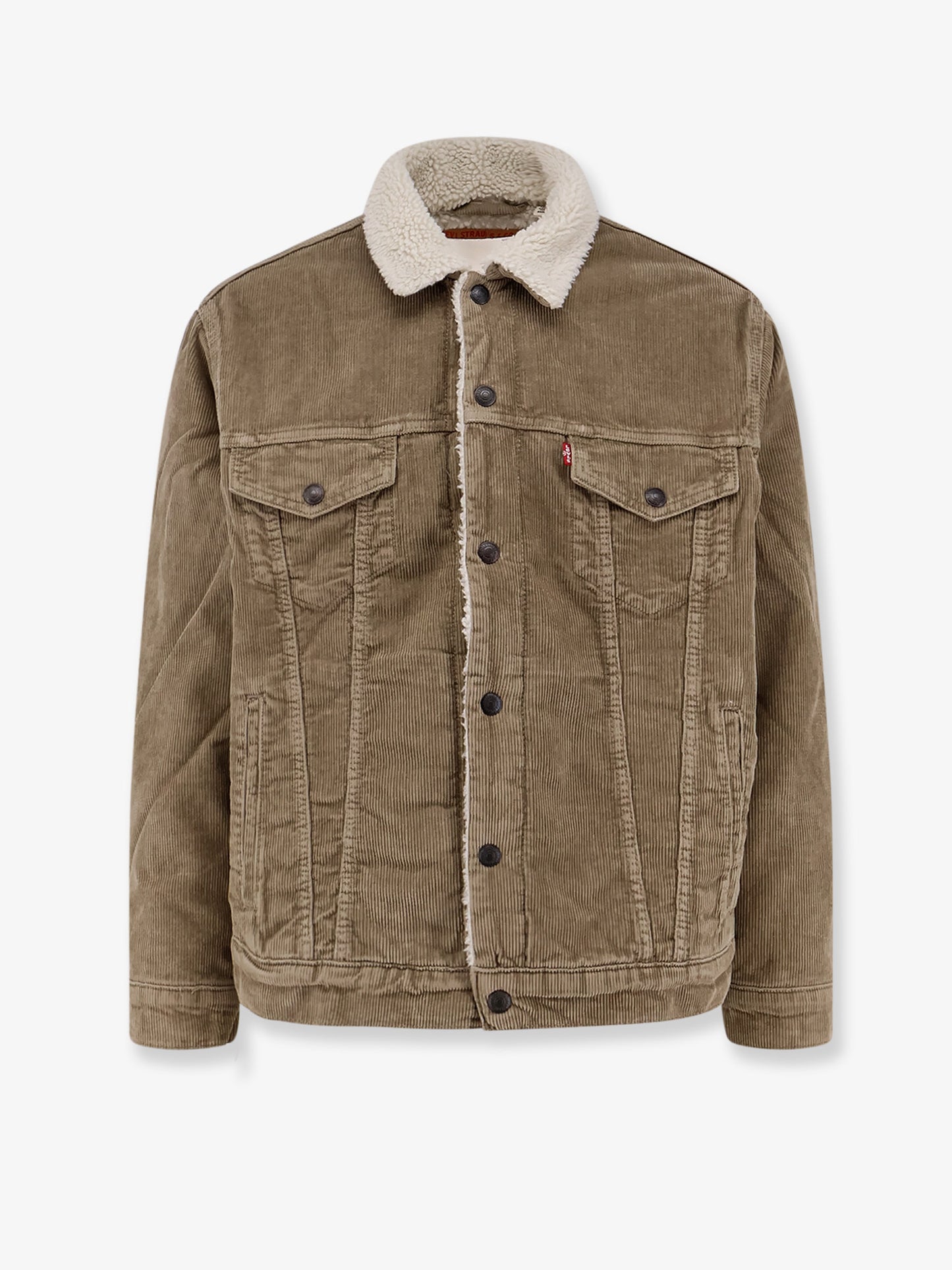 Corduroy jacket with Repreve® lining