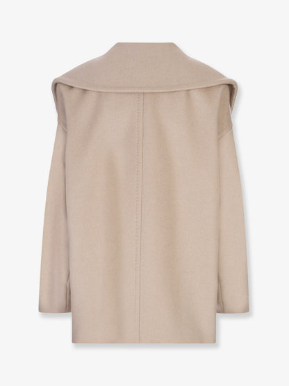 Mario double-breasted cashmere coat thumbnail