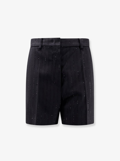 Siberia virgin wool shorts with sequins thumbnail