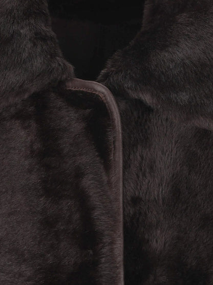 Pirenei reversible sheepskin coat thumbnail