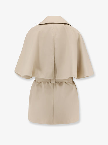 Cotton gabardine Sigfrid cape thumbnail