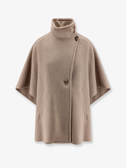 Hand-sewn Derrik cashmere cape thumbnail
