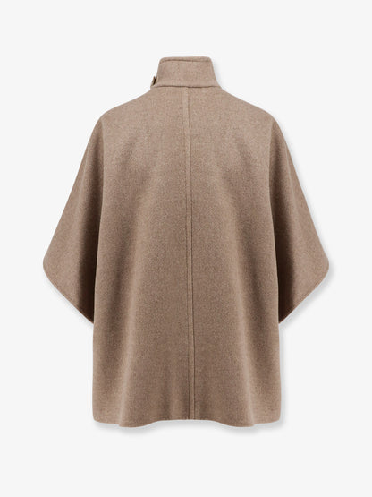 Hand-sewn Derrik cashmere cape thumbnail