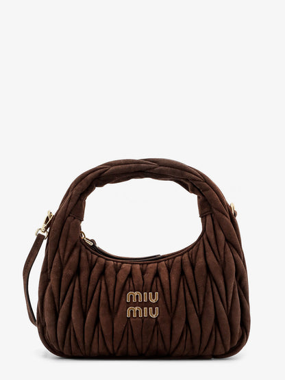 Borsa a tracolla Wander in suede matelassé thumbnail