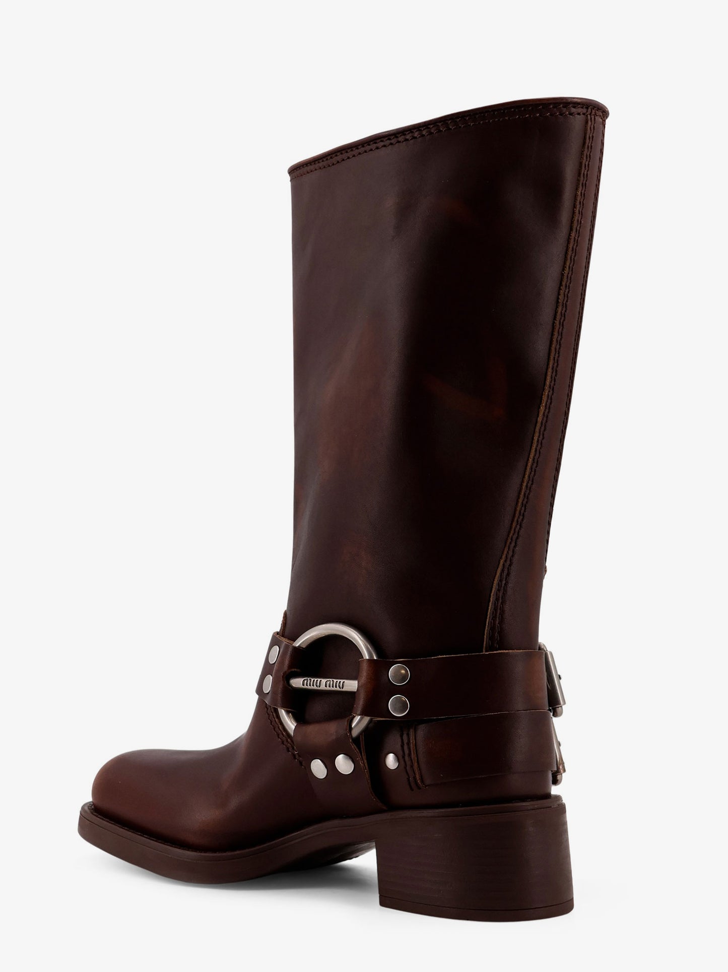 Leather boots