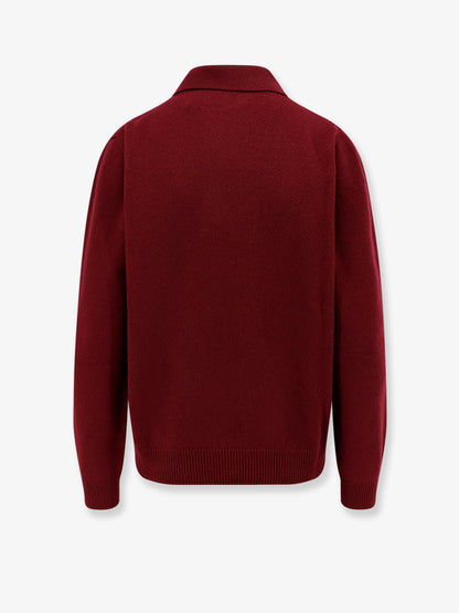 Cashmere polo sweater thumbnail