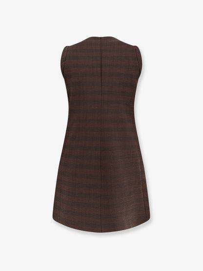 Wool blend short dress thumbnail