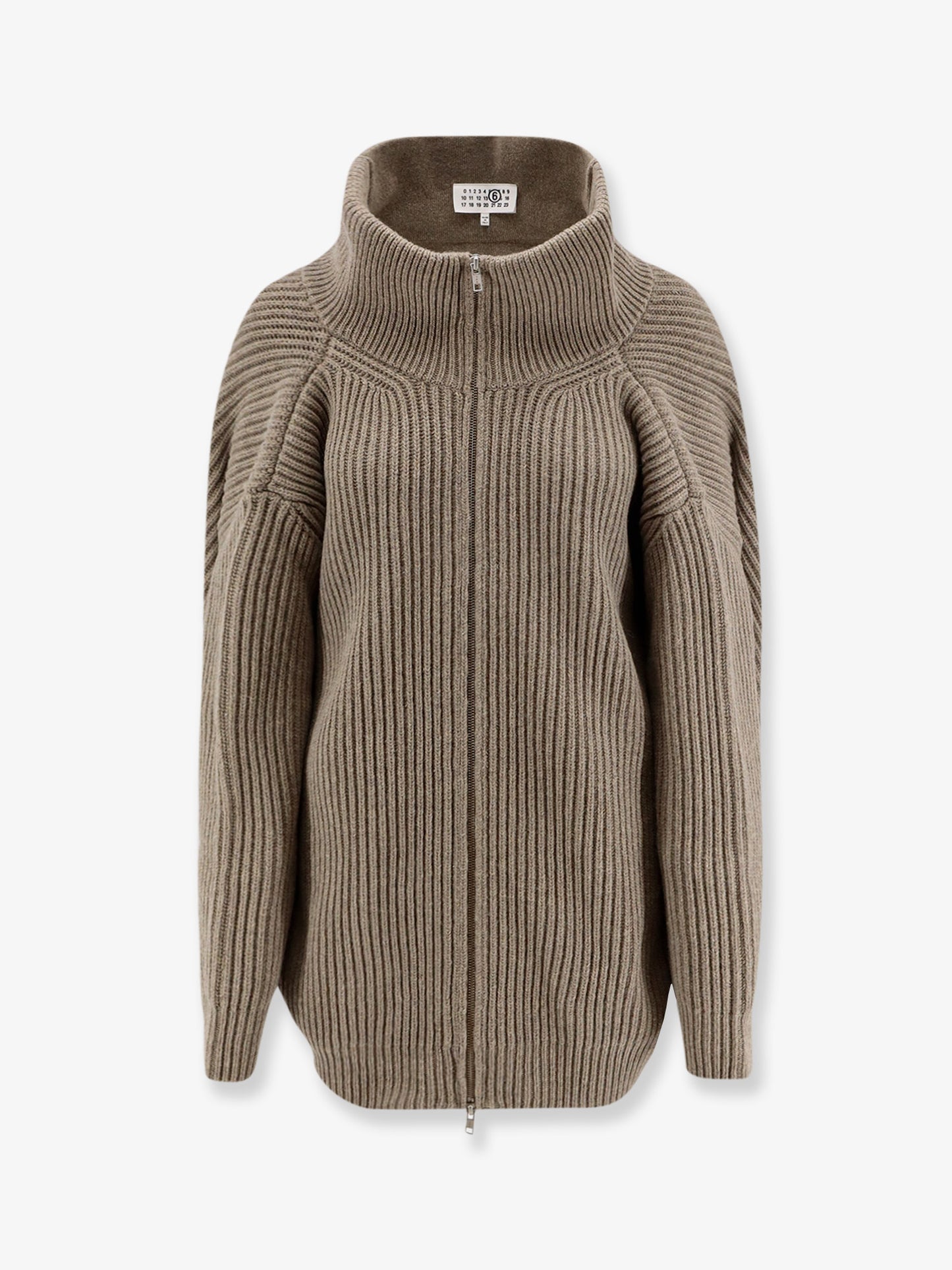 Wool blend cardigan