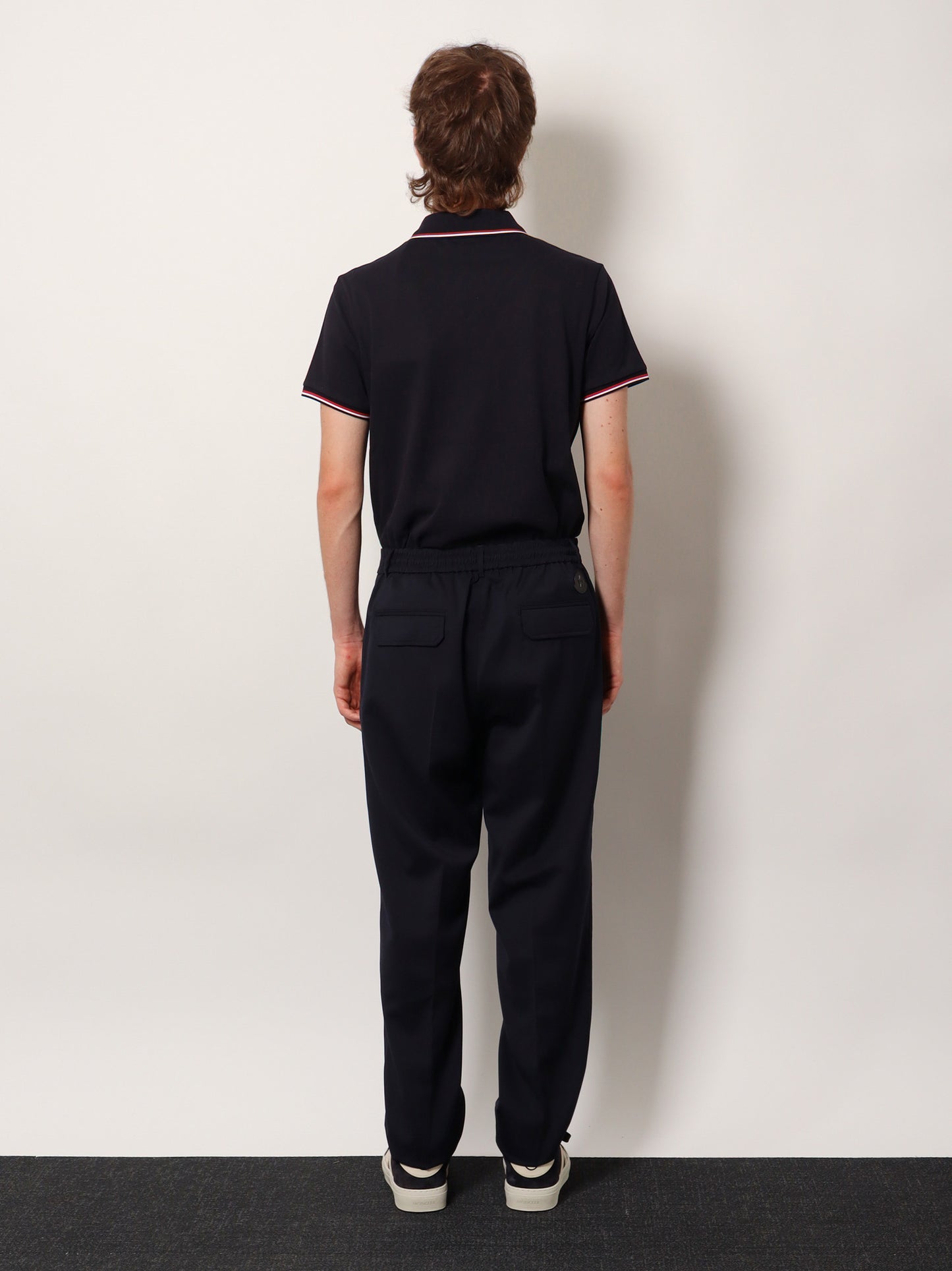 Pantaloni jogger in misto lana