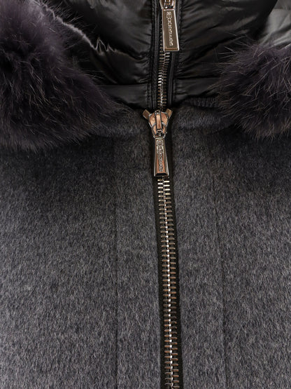 Cappotto smanicato Pegaso-Cwr in lana e cashmere thumbnail