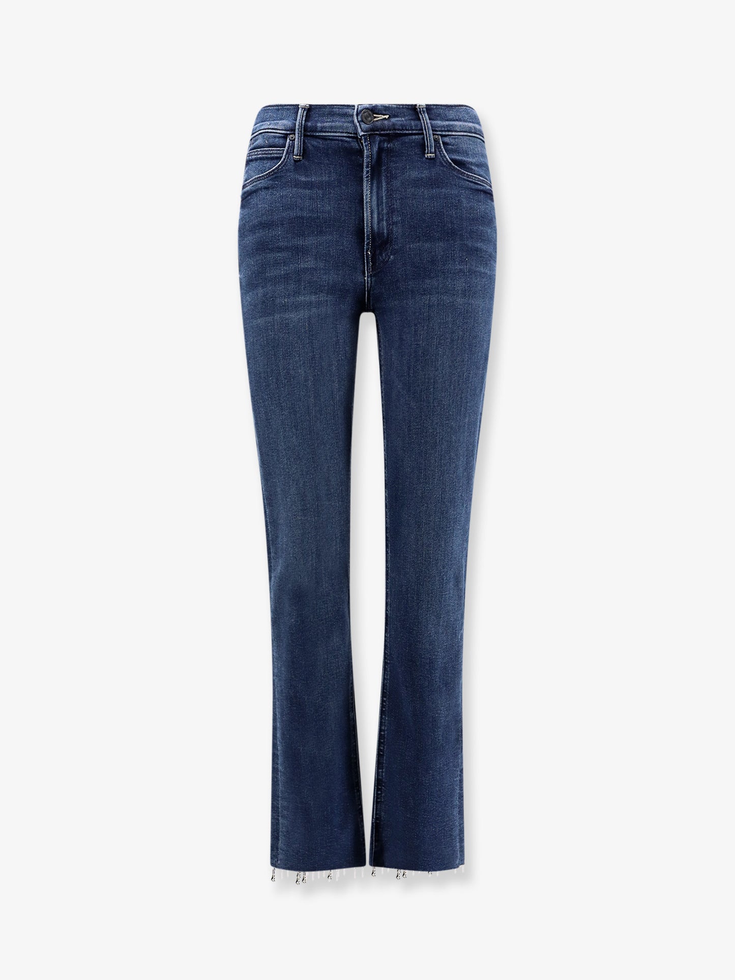 Mid Rise Dazzler Ankle Fray jeans