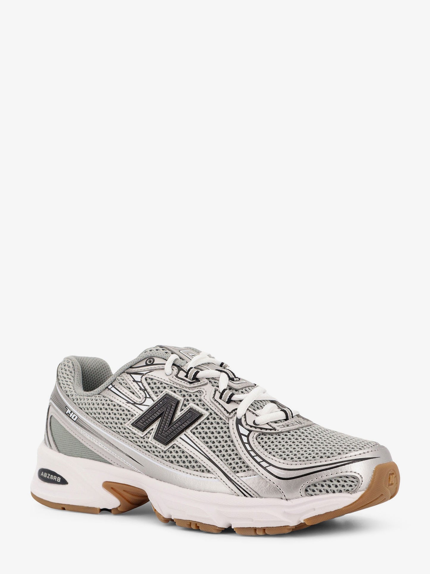Sneakers 740 in mesh con inserti in pelle