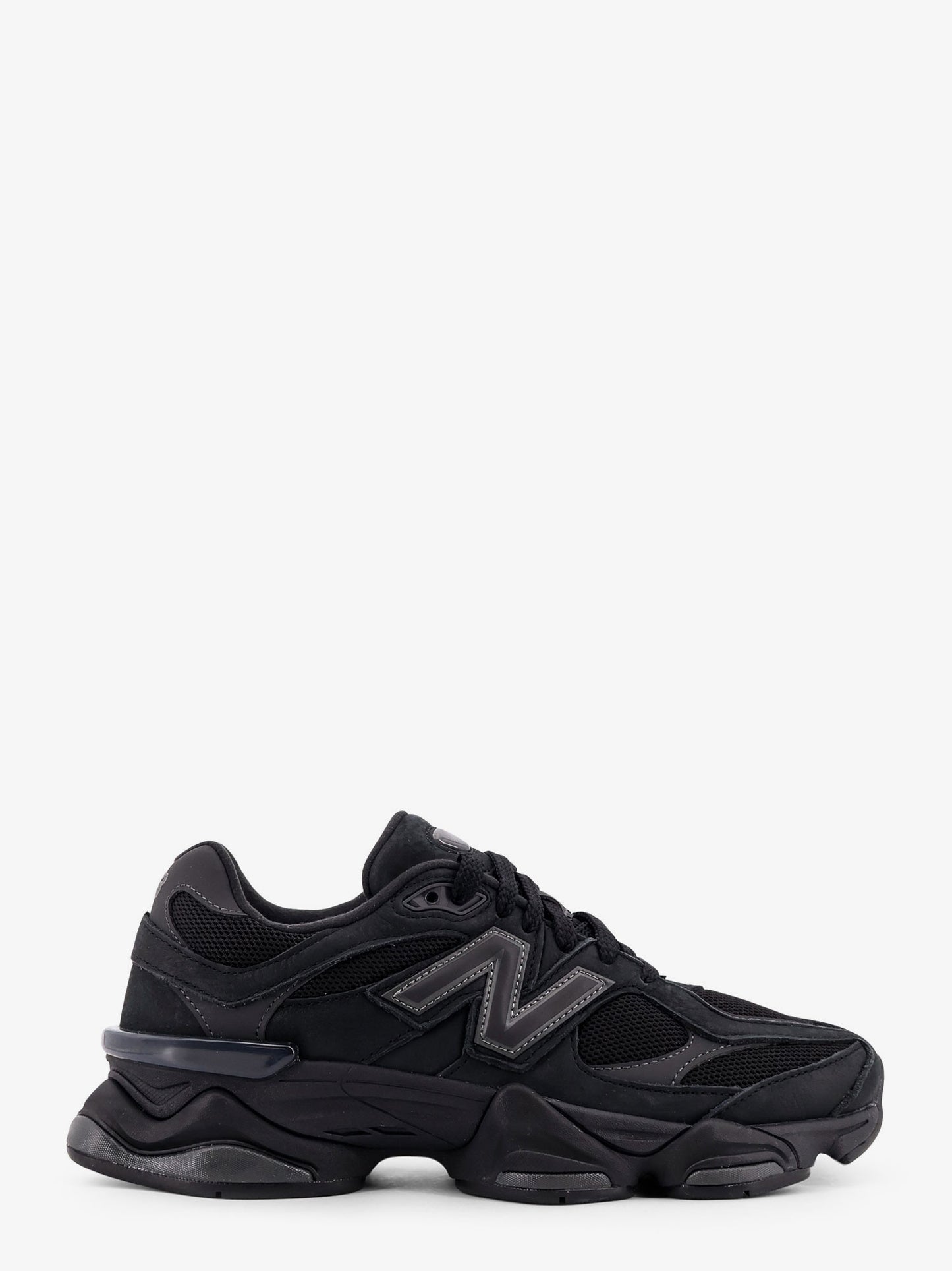 9060 mesh and leather sneakers