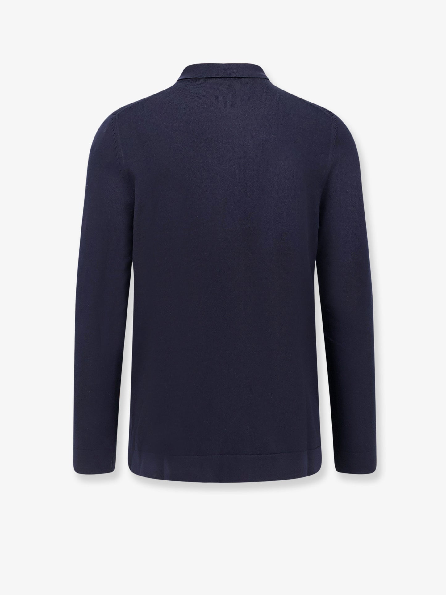 Cardigan in lana vergine con colletto