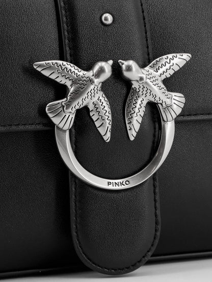 Love one classic leather shoulder bag thumbnail