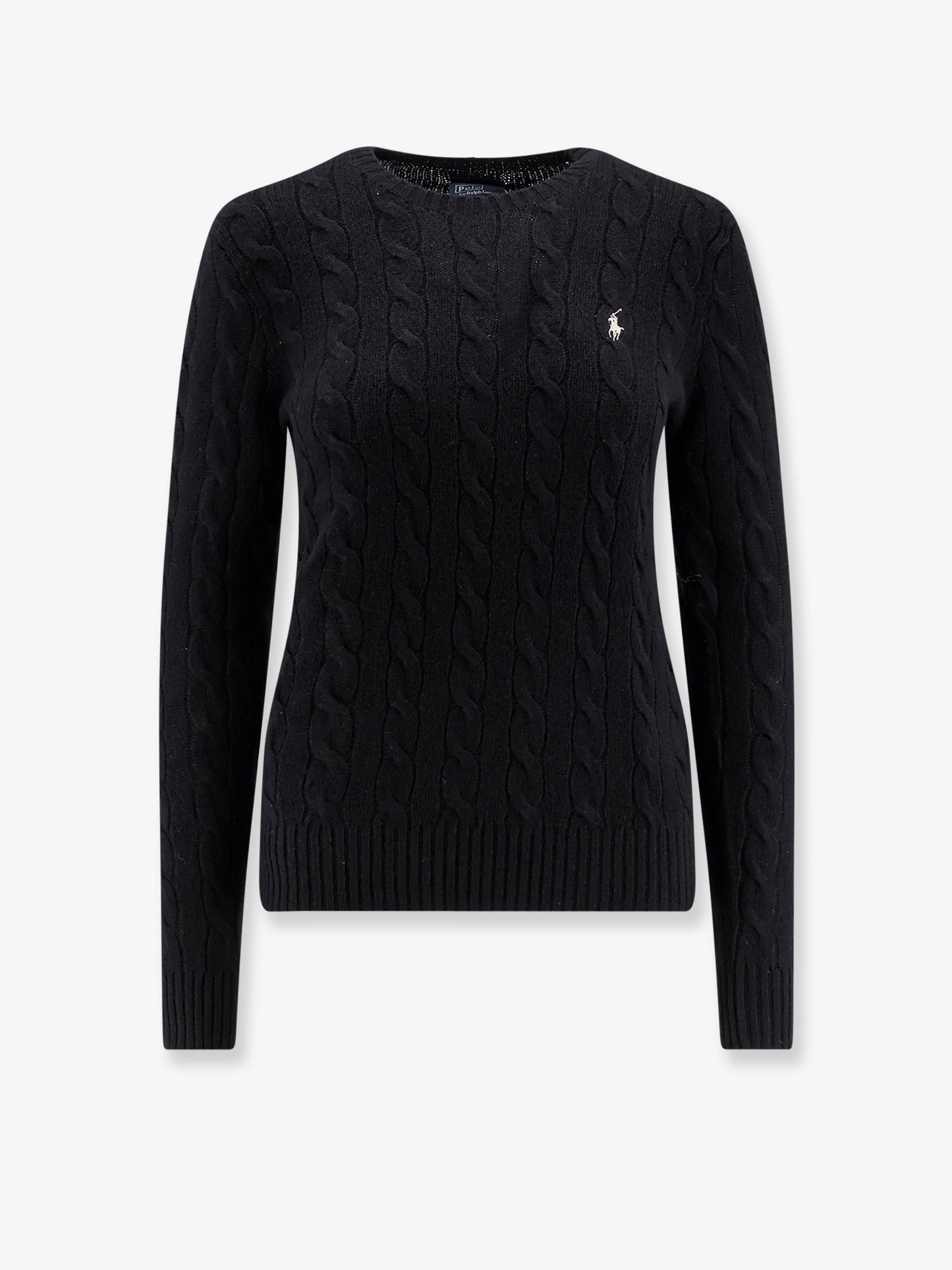 Wool and cashmere cable knit sweater