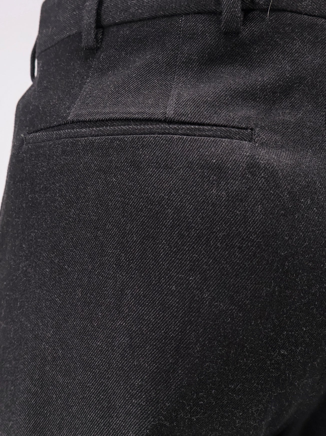 Edge Quindici virgin wool and cotton trousers