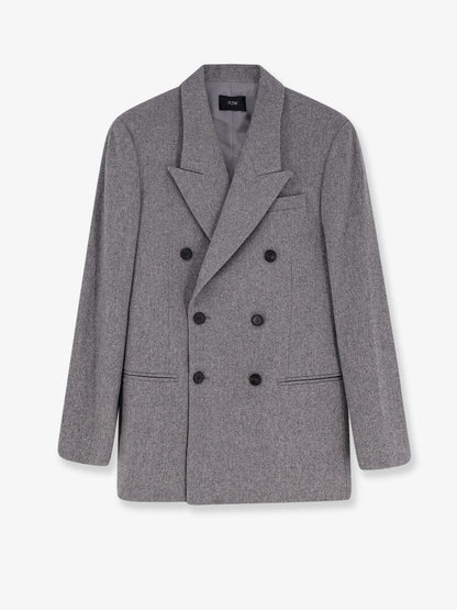 Manes wool blend double-breasted blazer thumbnail