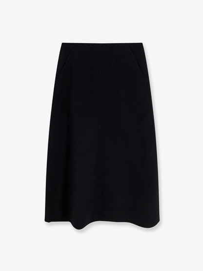 Catran midi wool and cashmere skirt thumbnail