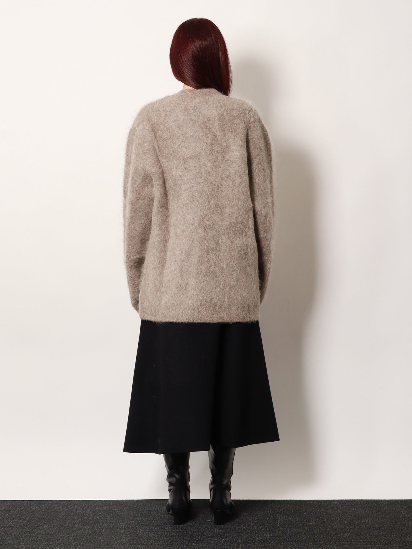 Alpaca blend cardigan
