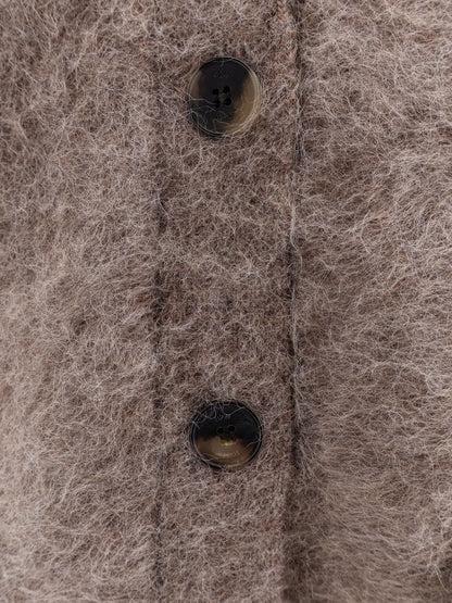 Alpaca blend cardigan thumbnail