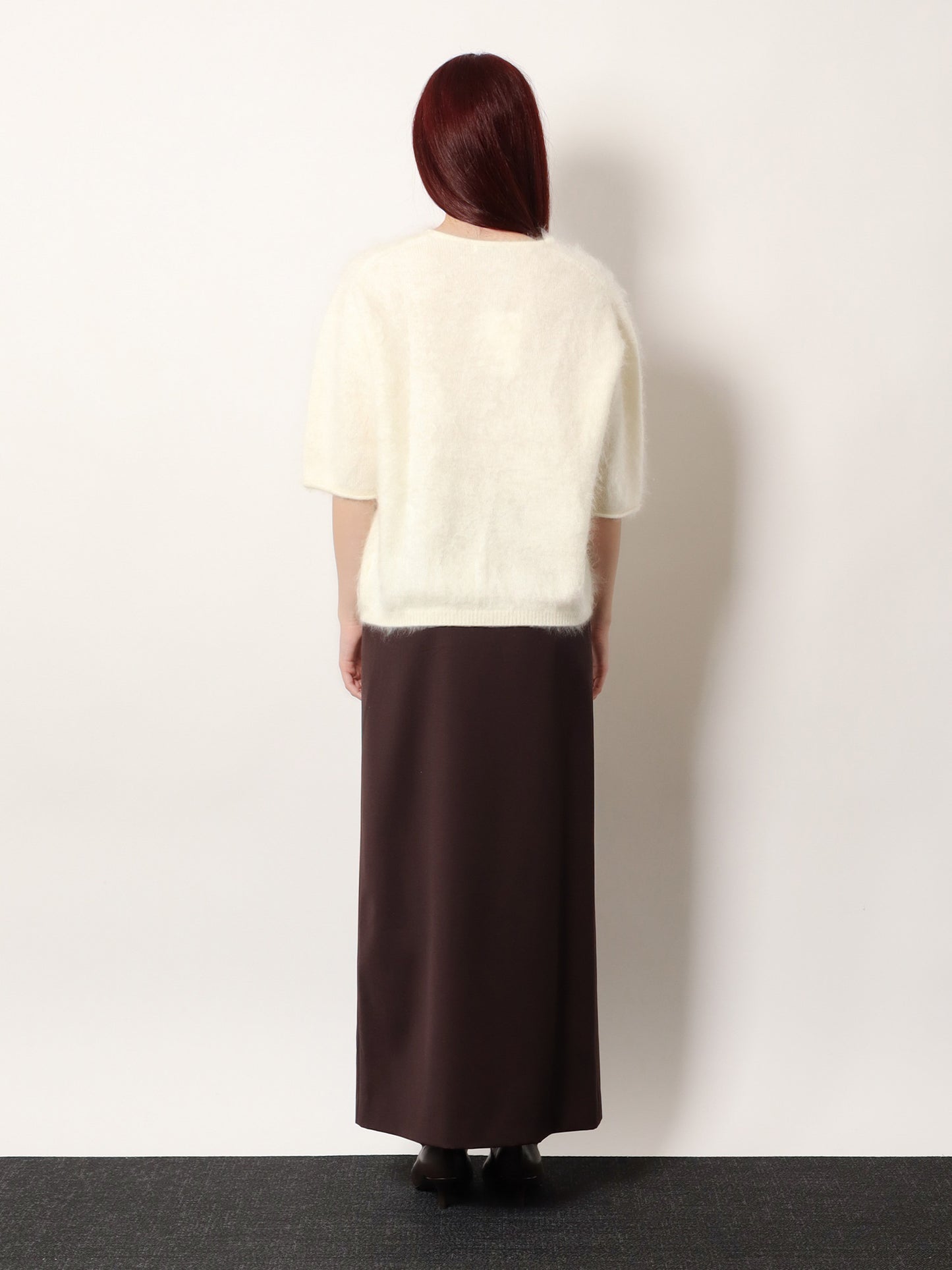 Elan Cash Brushed cashmere sweater
