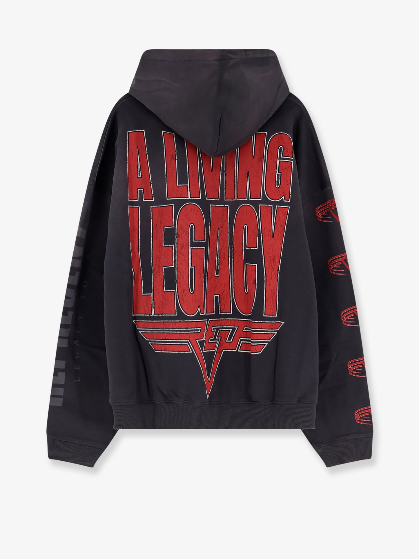 Living Legacy reversible cotton hooded sweatshirt