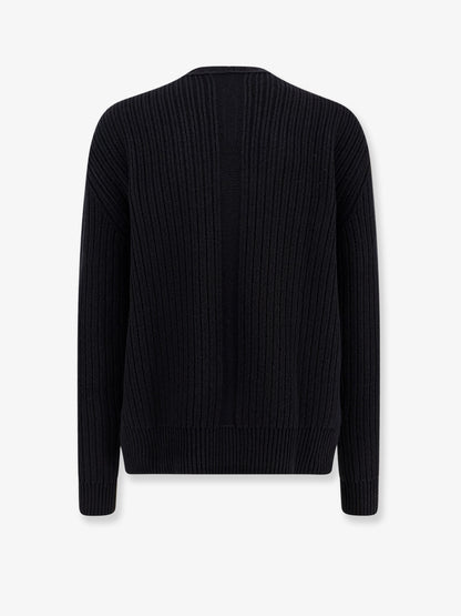 Fisherman Round Neck virgin wool sweater thumbnail