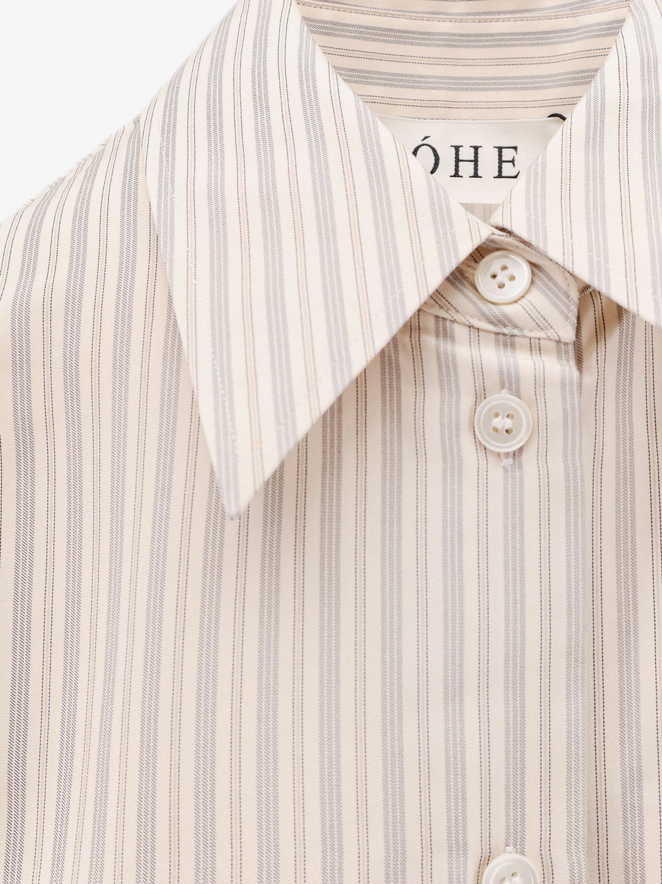 Silk striped shirt