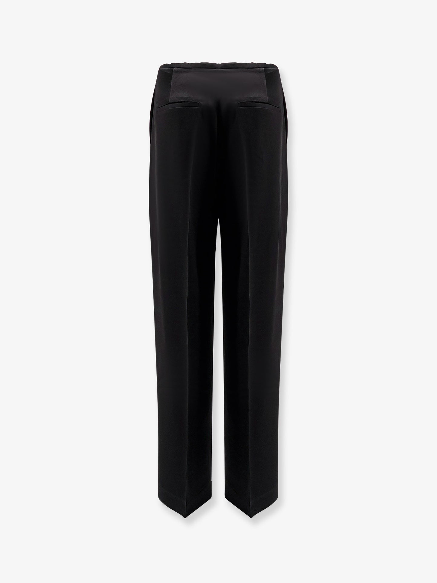 Relaxed satin trousers