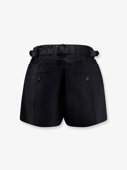 Wool blend shorts thumbnail