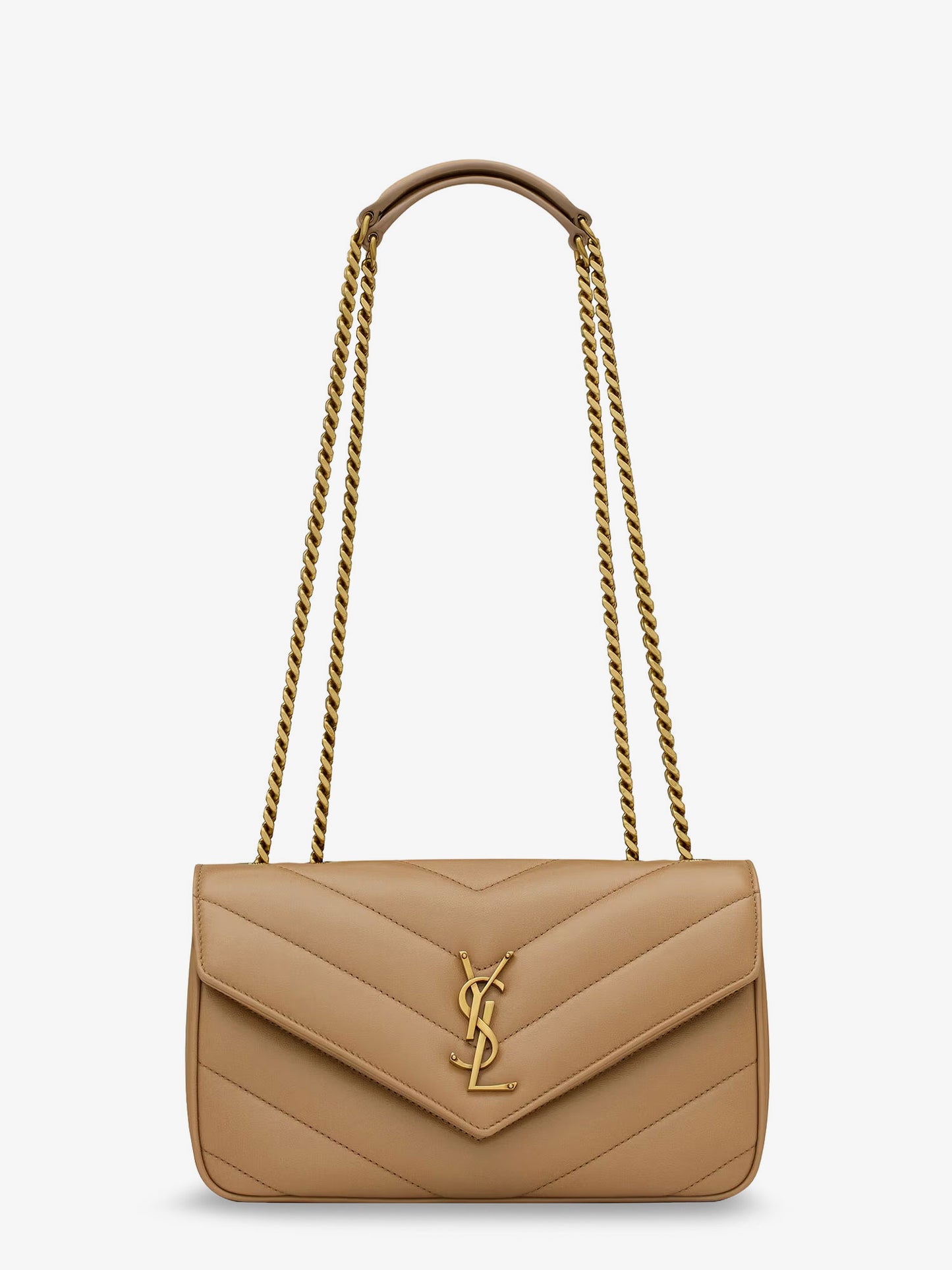 Borsa a spalla Loulou Small in pelle matelassé