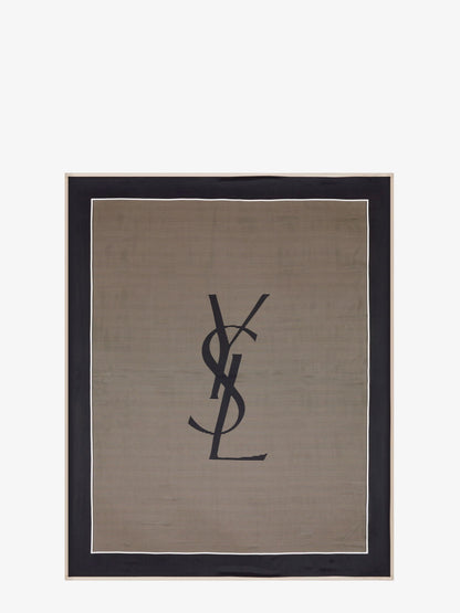 Cassandre striped silk charmeuse stole thumbnail